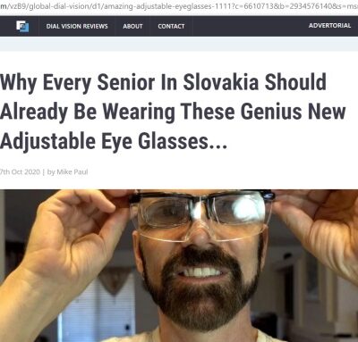 Nastaviteľné okuliare