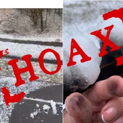 hoax- topiaci sneh nehorí plastový sneh