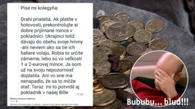 Ukrajina a hoax o minciach, hrivna EURO