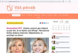 Visadoré podvodné weby falošné informácie