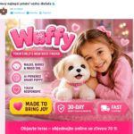 Wuffy, údajný AI maznáčik pre dieťa, pritom spam a zavádzanie