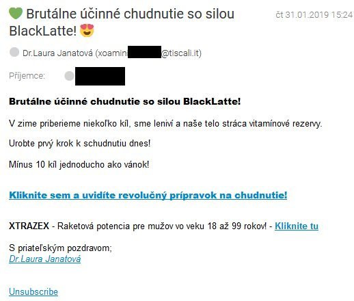 blacklatte Dr.Laura Janatová