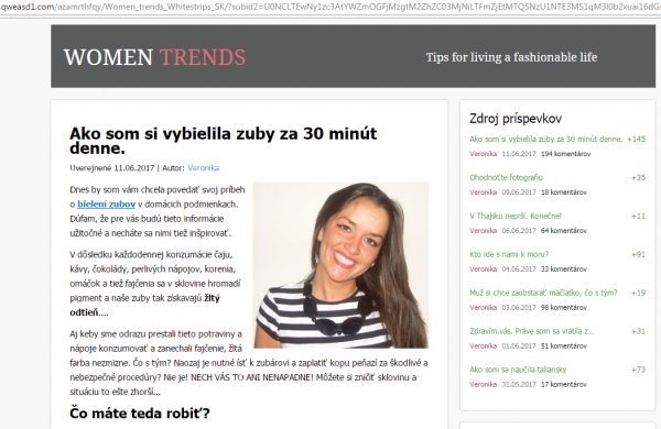 Woman trends